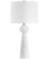 Sonata Textured White Table Lamp