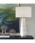 Santino Crackled Ivory Table Lamp