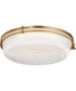 Emory 1-light Ceiling Flush Mount Brushed Brass