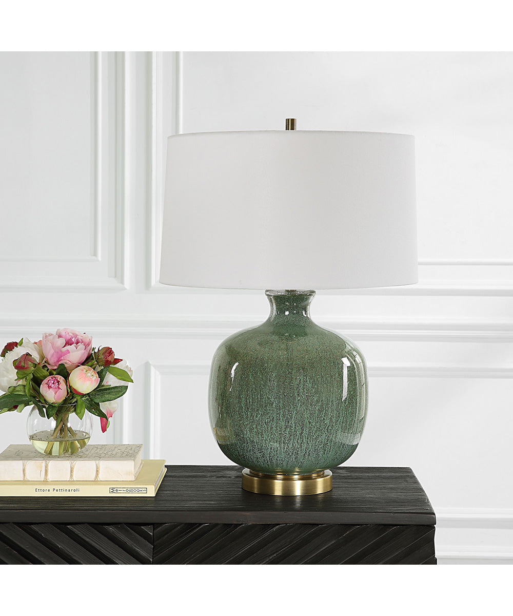 Nataly Aged Green Table Lamp
