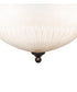 18" Wide Ovum Aquinum Flush Mount