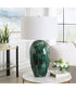 Ceralene Green Table Lamp