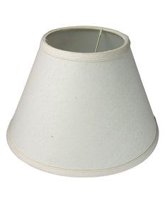 12"W x 8"H THREADED UNO Downbridge Lampshade Light Oatmeal