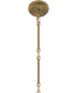Pilar Extra Large 6-Light Chandelier Brushed Gold