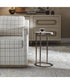 Mercier Round Marble Accent Table