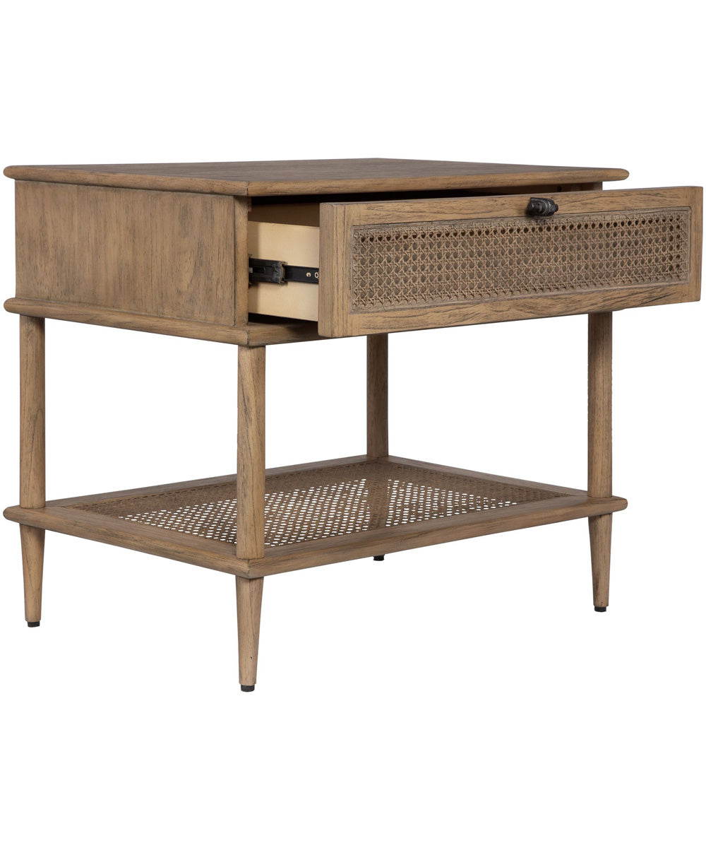 Coast Tattan Cane Side Table