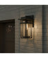 Morgan 1-light Outdoor Wall Light Earth Black