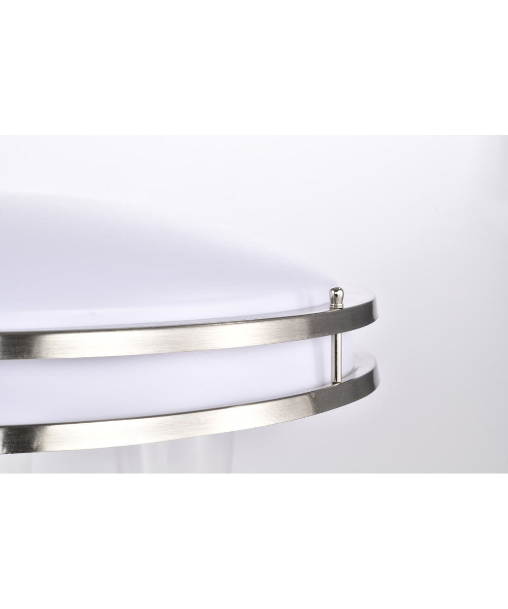 Glamour  Close-to-Ceiling Brushed Nickel