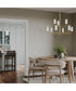 Mack 1-Light Pendant with Layered Glass Shade Brushed Gold