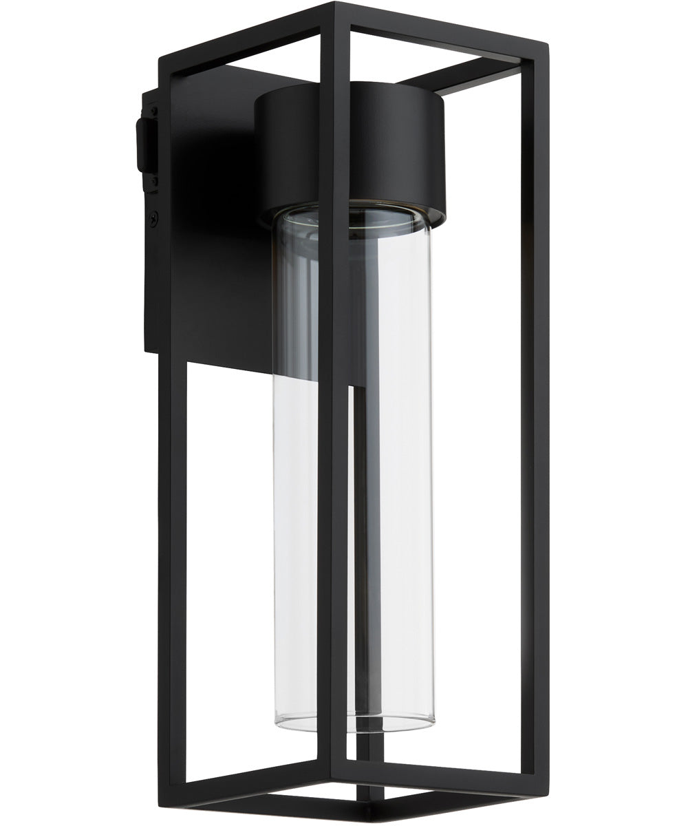 Delgado Outdoor Wall Lantern Wall Mount Light Fixture Matte Black