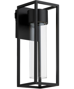 Delgado Outdoor Wall Lantern Wall Mount Light Fixture Matte Black