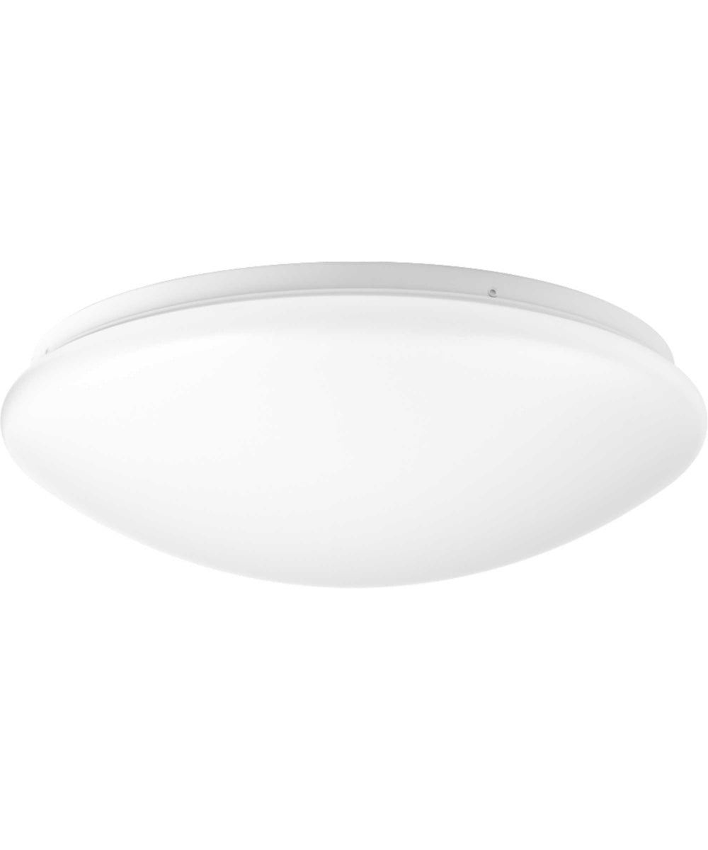 1-Light 13-1/2" Cloud LED Flush Mount White
