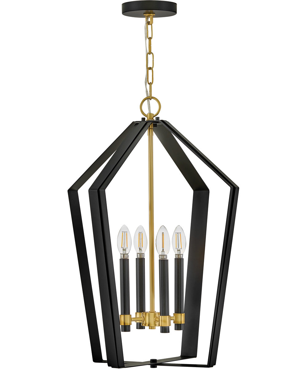 Sammi 4-Light Large Pendant in Black