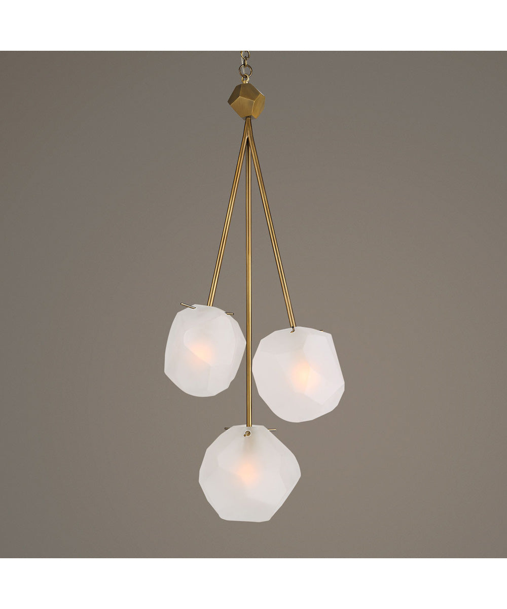 Geodesic 3 Light Pendant
