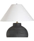 Tramore Rustic Charcoal Table Lamp