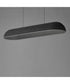 Wimbledon 41 inch LED Linear Pendant Dark Gray
