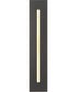 Profiled 1-Light Outdoor Lighting Textured Black
