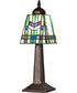 15" High Prairie Wheat Mini Lamp