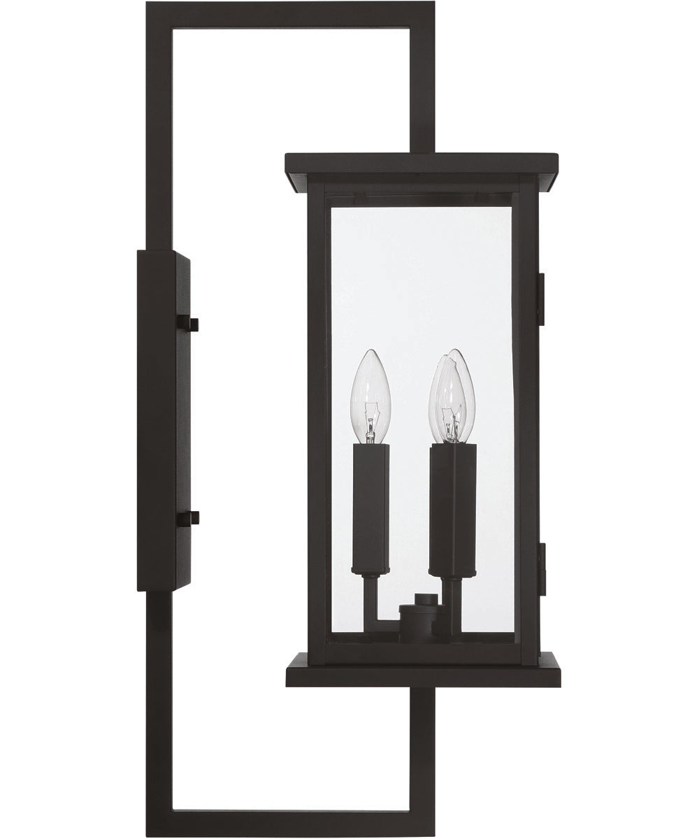 Jordan 3-Light Outdoor Lighting Textured Black