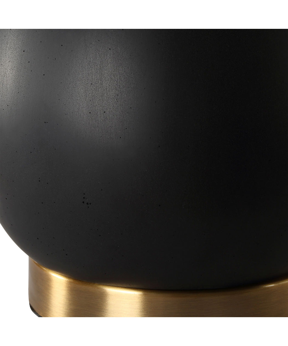 Nocturnal Black Table Lamp