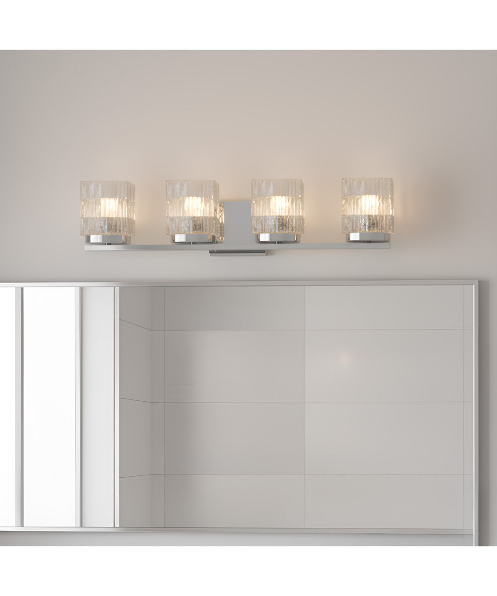 Estelle 4-light Bath Light Polished Chrome