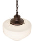 13" Wide Revival Schoolhouse Pendant