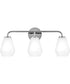 Gio 3-Light Medium Three Light Vanity in Chrome