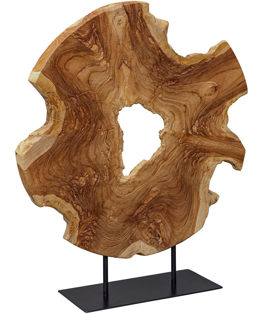 Bahati Wood Natural Sculpture