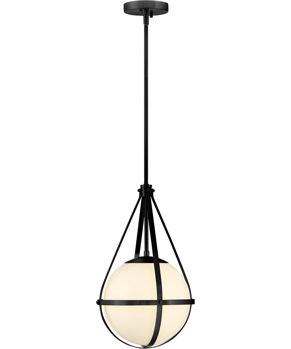 Colby 1-Light Small Pendant in Black