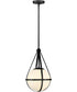 Colby 1-Light Small Pendant in Black