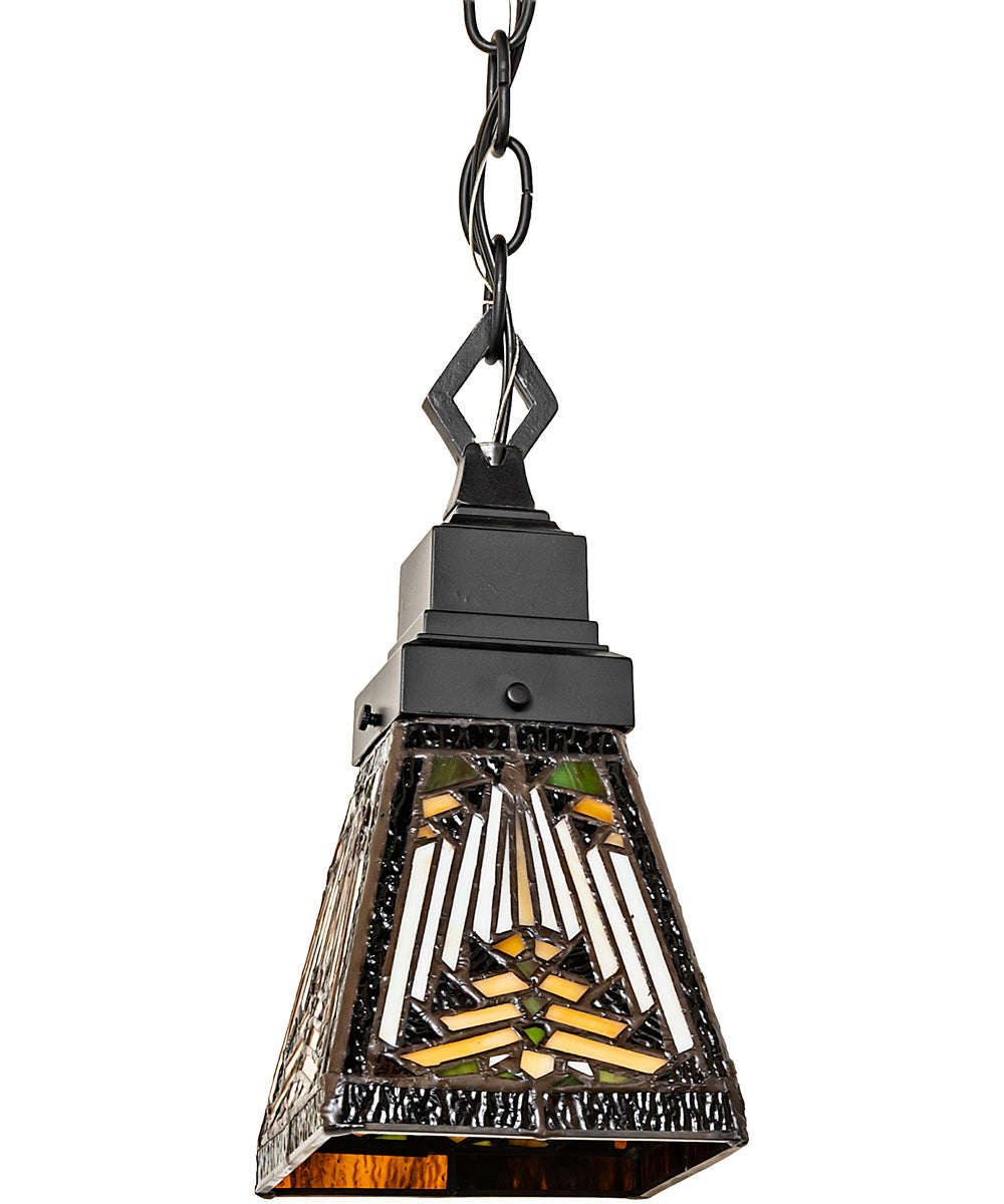 5" Square Nuevo Mission Mini Pendant