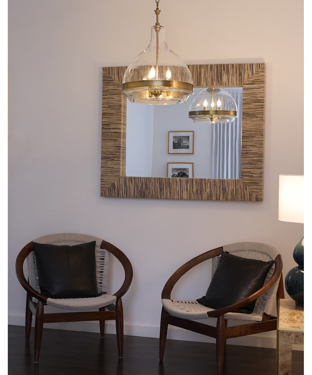Tilbrook 3-light Pendant Brushed Brass