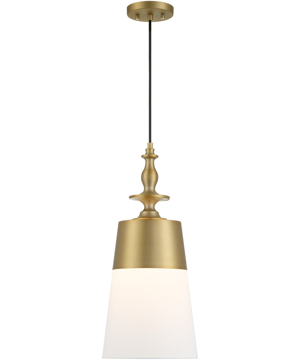 Ava  1 Light Pendant Brushed Gold