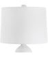 Sonata Textured White Table Lamp