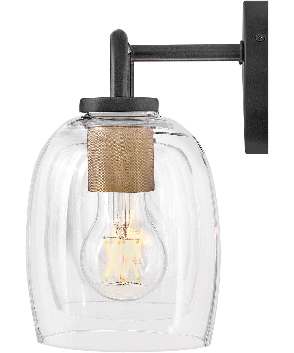 Percy 4-Light Large Four Light Vanity in Black