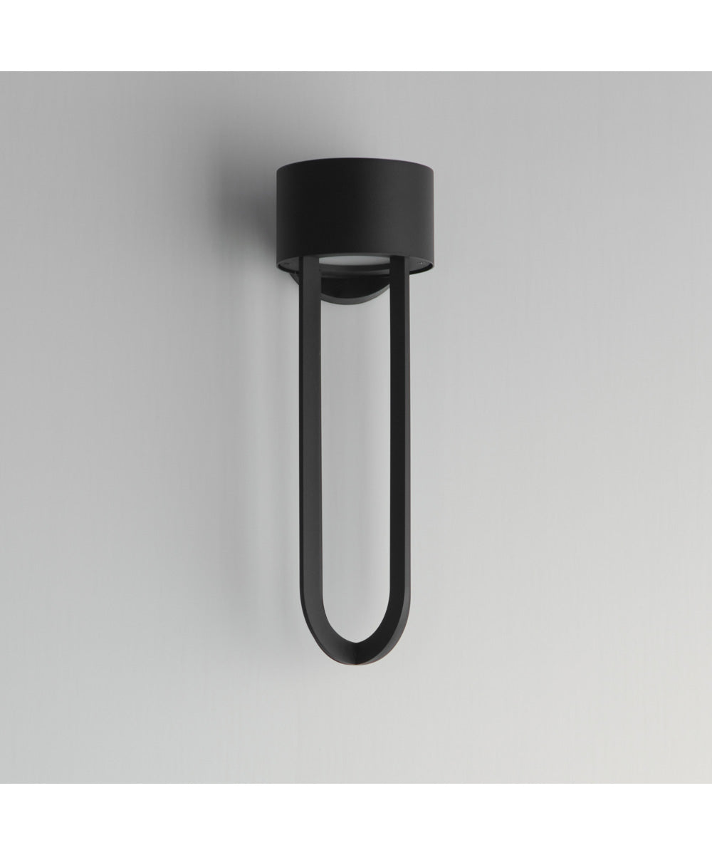 Quayside VX 18 inch Outdoor LED Wall Sconce Black