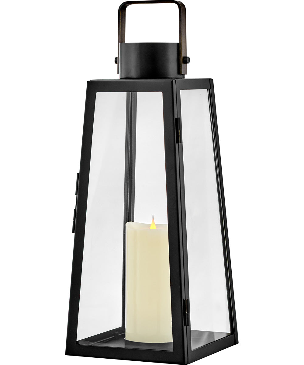 Hugh Medium Decorative Lantern in Black