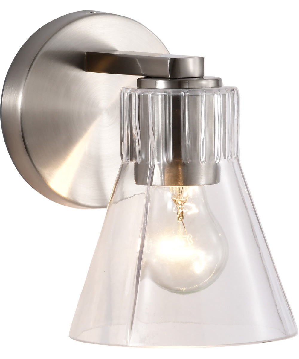 Gianna 1-Light Vanity & Wall Brushed Nickel