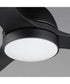 Drifter 52 inch Outdoor Fan w LED Black