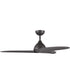 Nirra 52-in. 3-Blade Modern Ceiling Fan Satin Natural Bronze