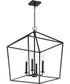 Emma 4-Light Pendant Matte Black