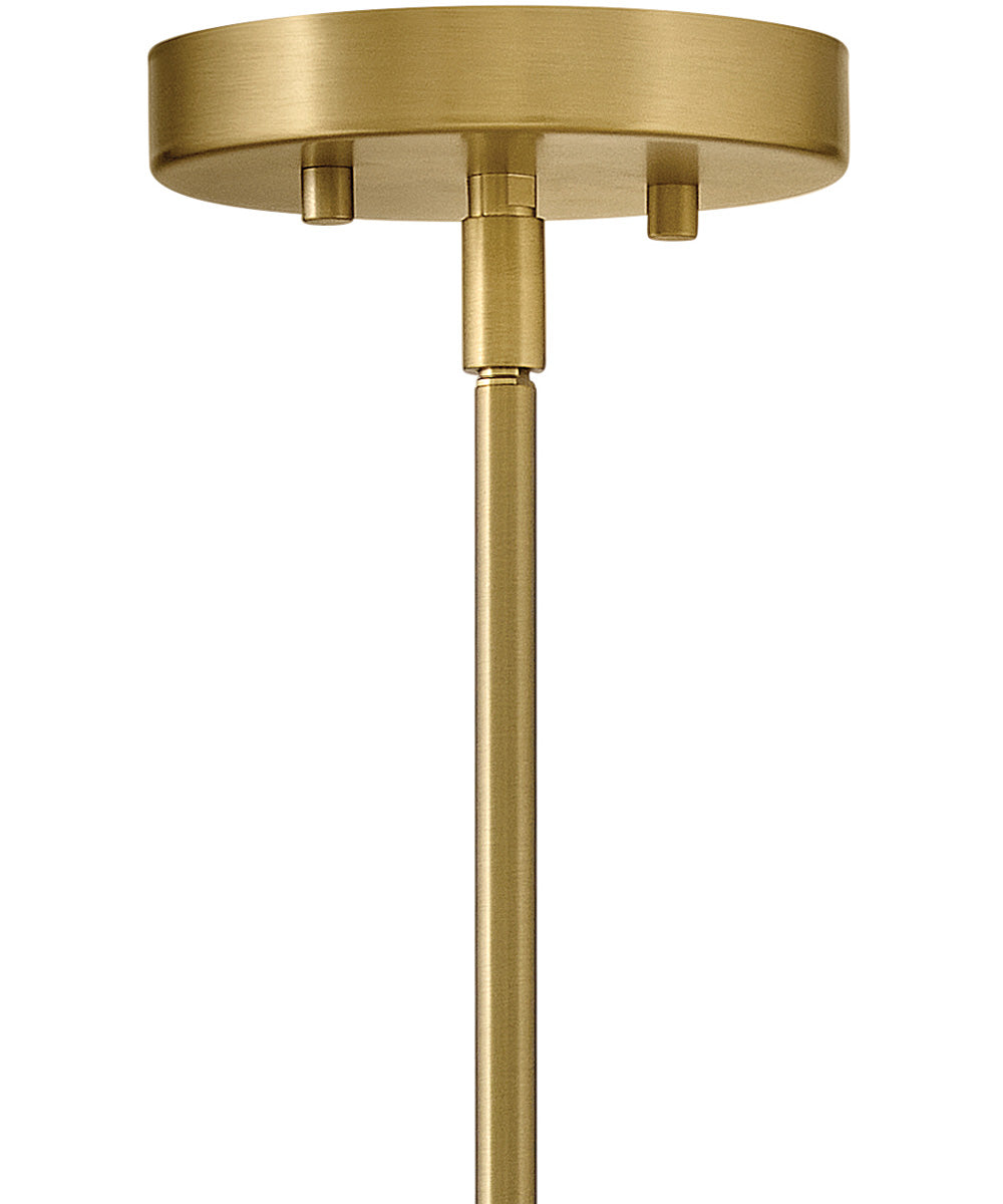 Sammi 6-Light Large Six Light Linear in Lacquered Brass