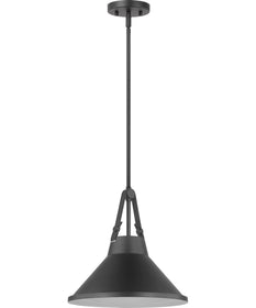 Zelda 1-Light Pendant Black