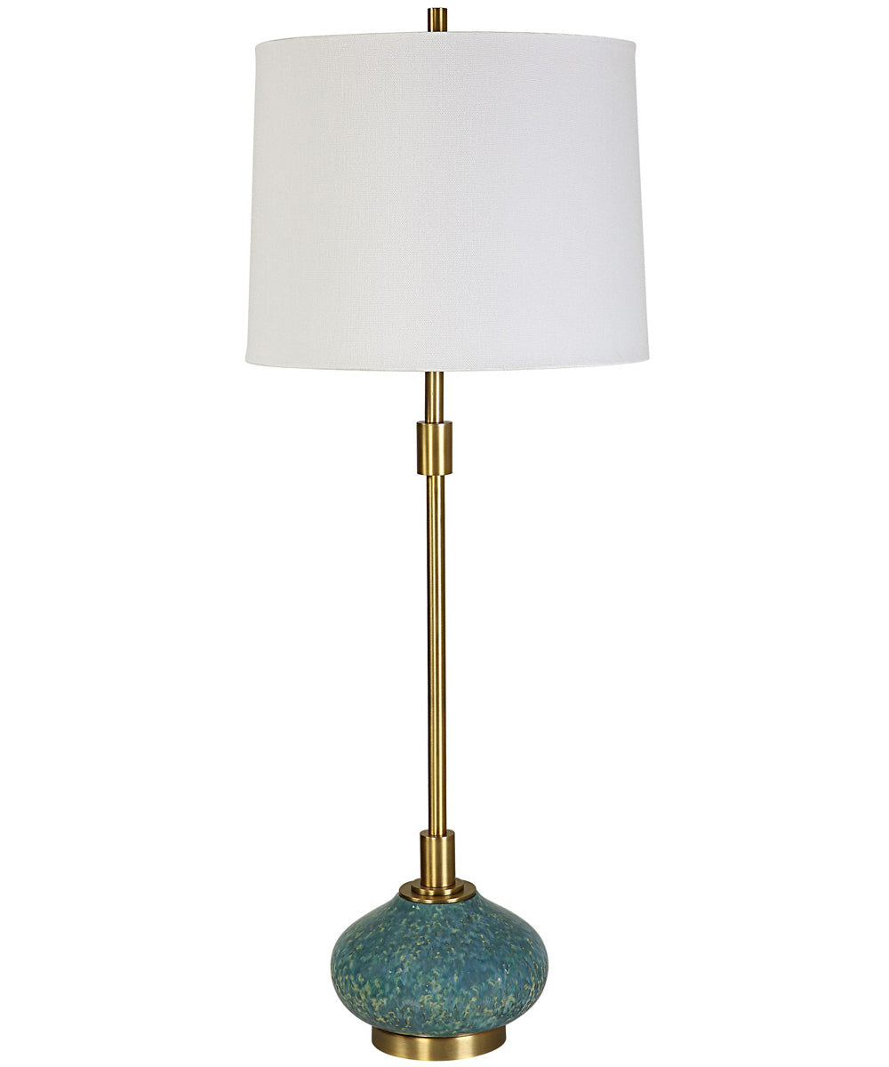 Kaimana Aged Blue Buffet Lamp