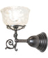 7" Wide Revival Gas & Electric Wall Sconce