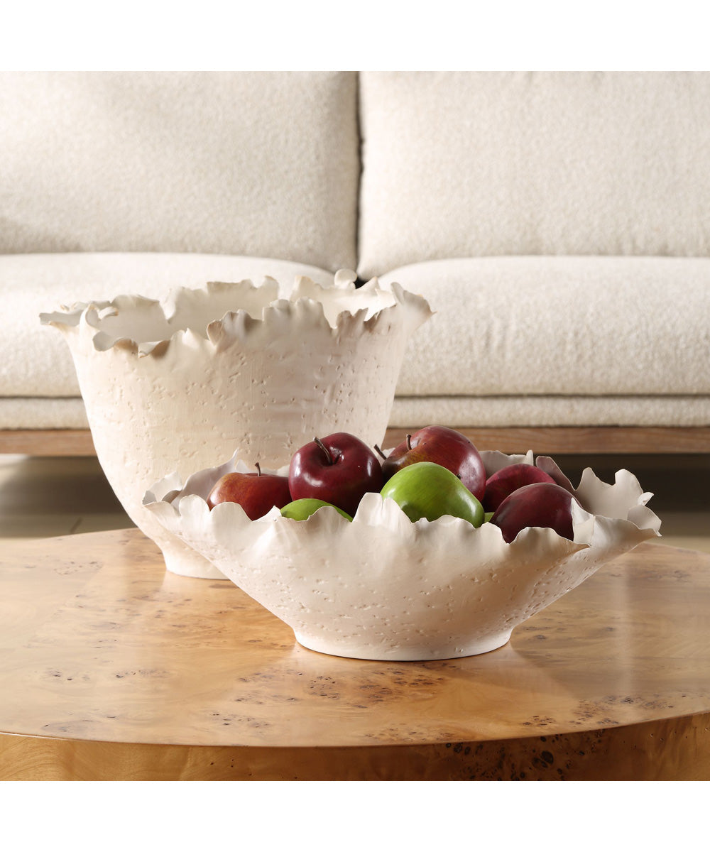 Blossom Short Off-white Bowl