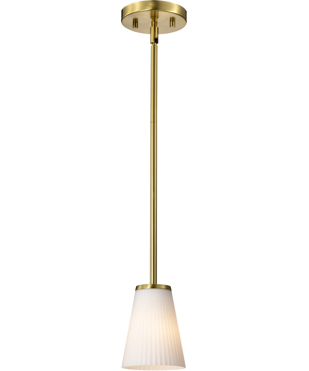 Royale 1-Light Pendant Burnished Brass