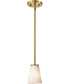 Royale 1-Light Pendant Burnished Brass