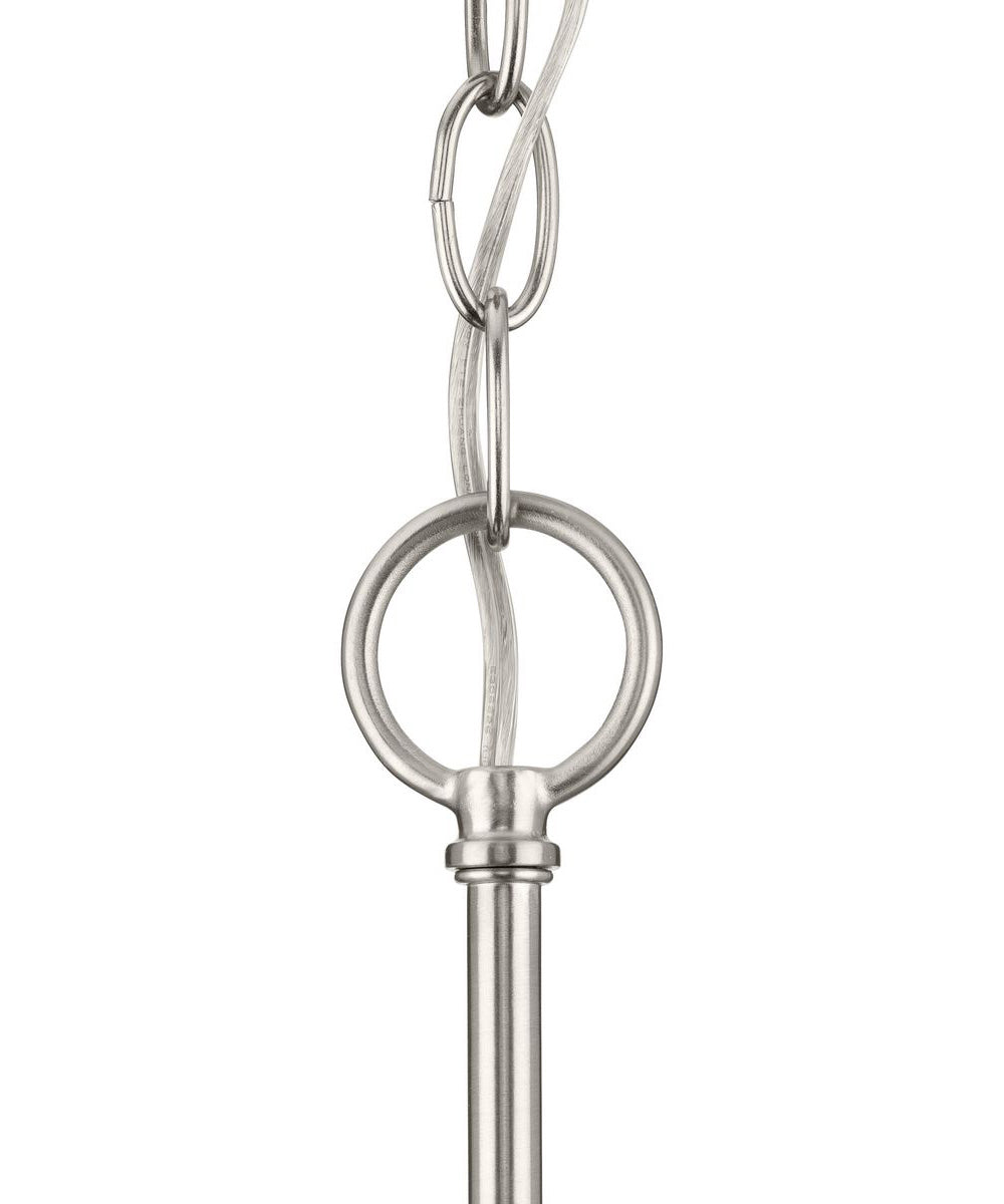 Tanner 3-Light Chandelier Brushed Nickel