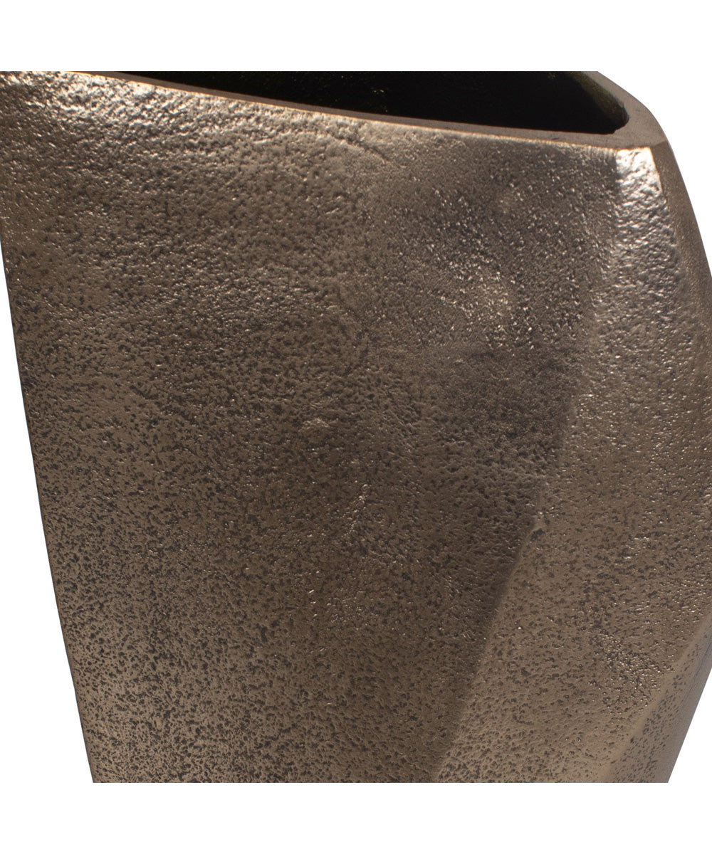 GeoForm Indoor-Outdoor Brass Vases Set of 2